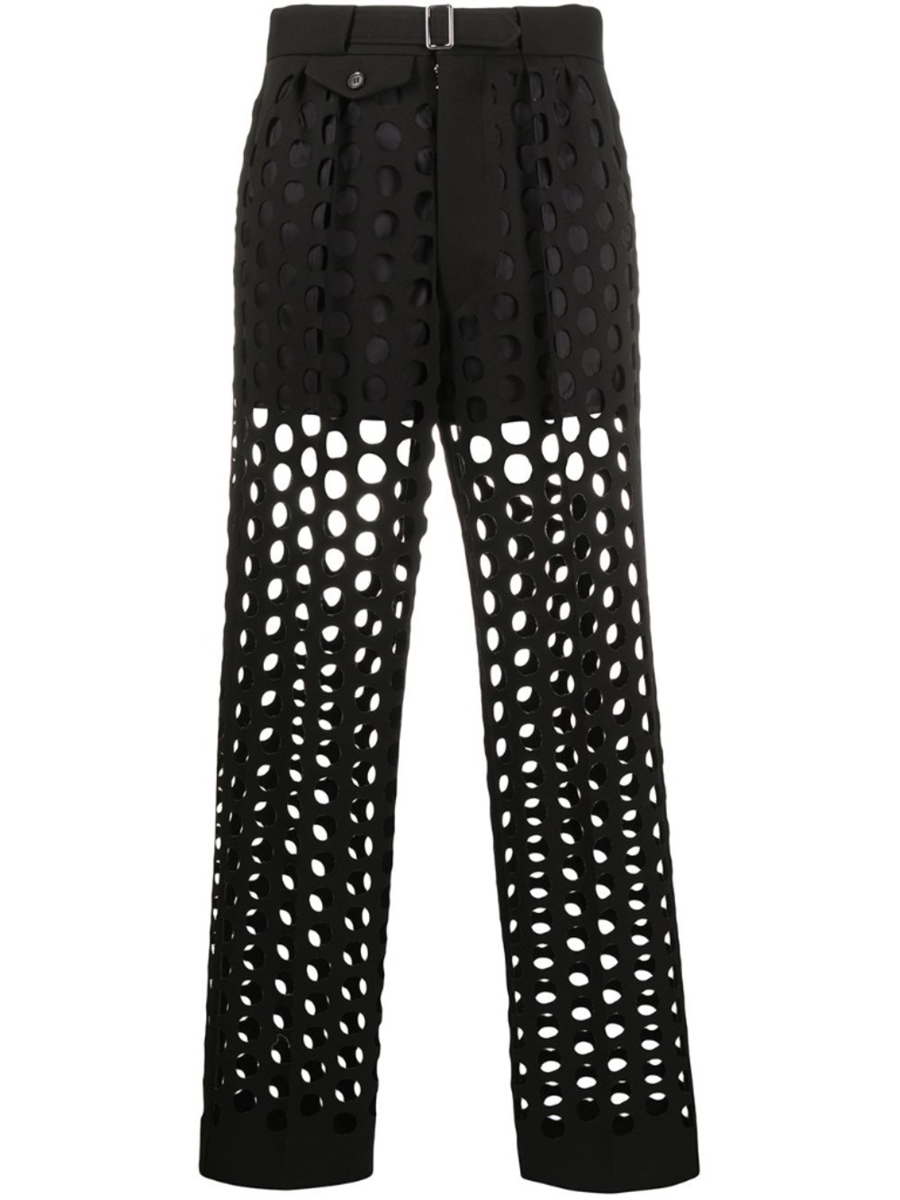 Maison Margiela Hole Punched Tailored Trousers